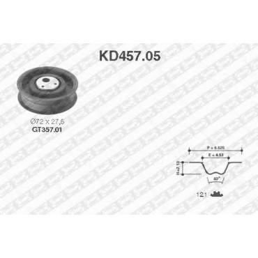Комплект ремня ГРМ SNR kd45705