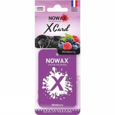Автомобільний ароматизатор повітря серія X CARD - Wildberry NOWAX nx07539