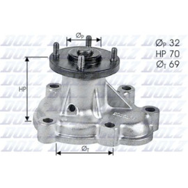 DOLZ o131 Насос системи охолодження DOLZ o131