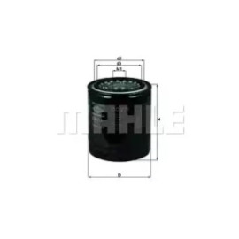 Фільтр оливи MAHLE ORIGINAL oc275