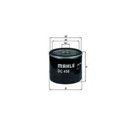Фільтр оливи MAHLE oc458