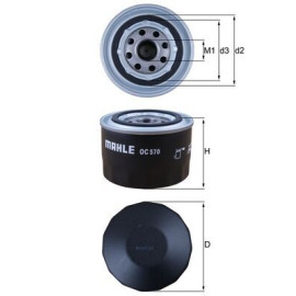 Фільтр масляний MAHLE oc570