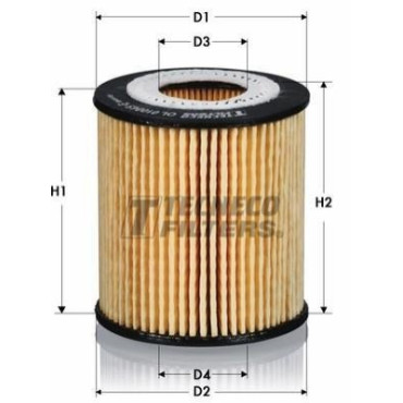 Фільтр масляний TECNECO ol010045e