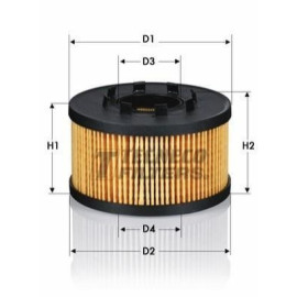 Фільтр масляний TECNECO ol0124e