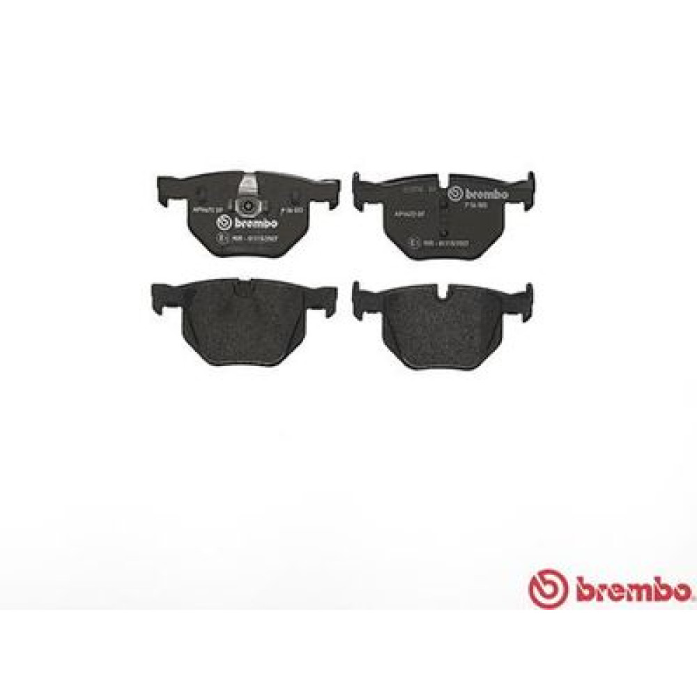 Гальмівні колодки задні BREMBO p06033