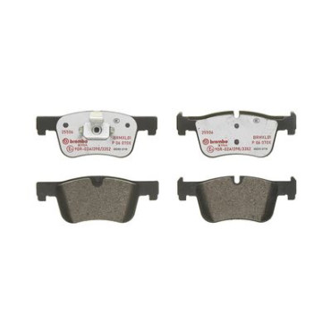 Комплект тормозных колодок из 4 шт. дисков BREMBO p06070x