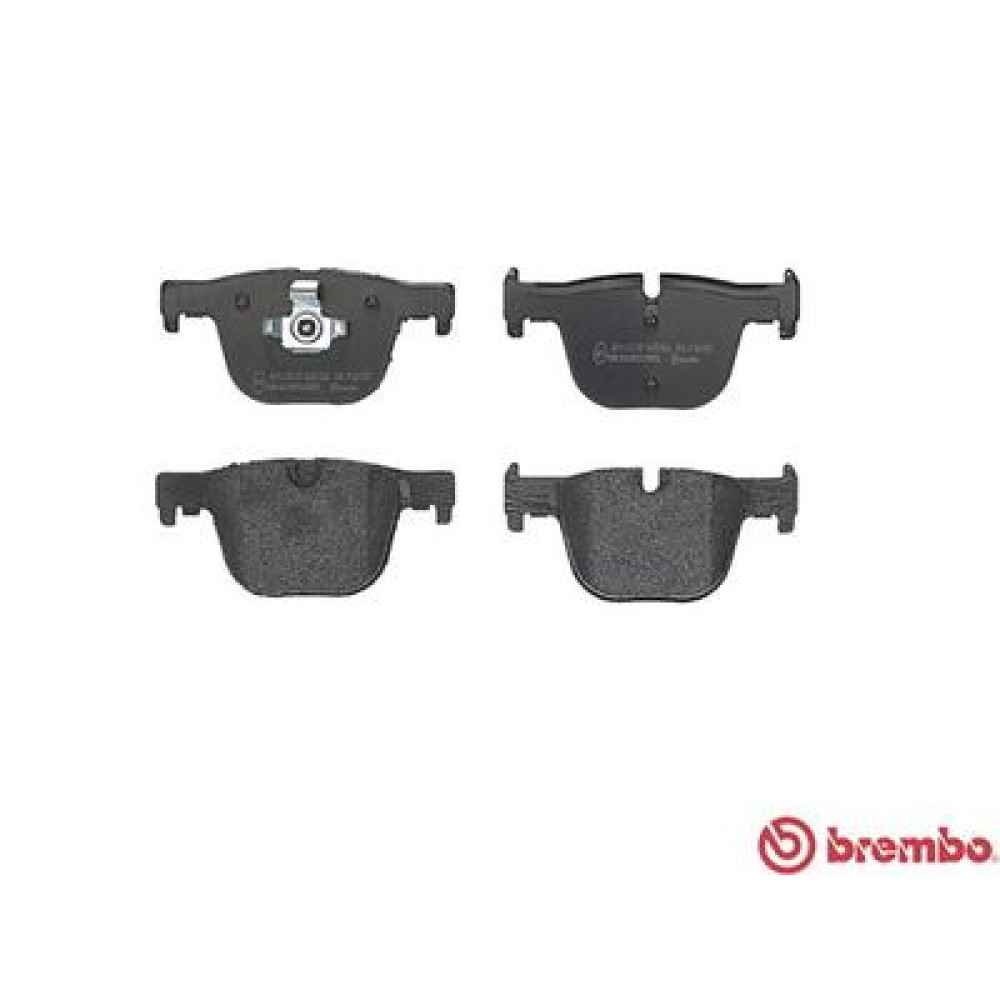 Комплект гальмівних колодок з 4 шт. дисків BREMBO p06072