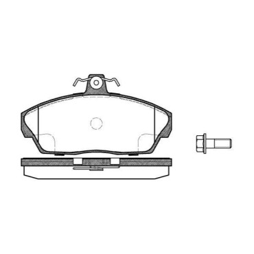 Тормозные колодки передние 1.8-2.5 WOKING p237310