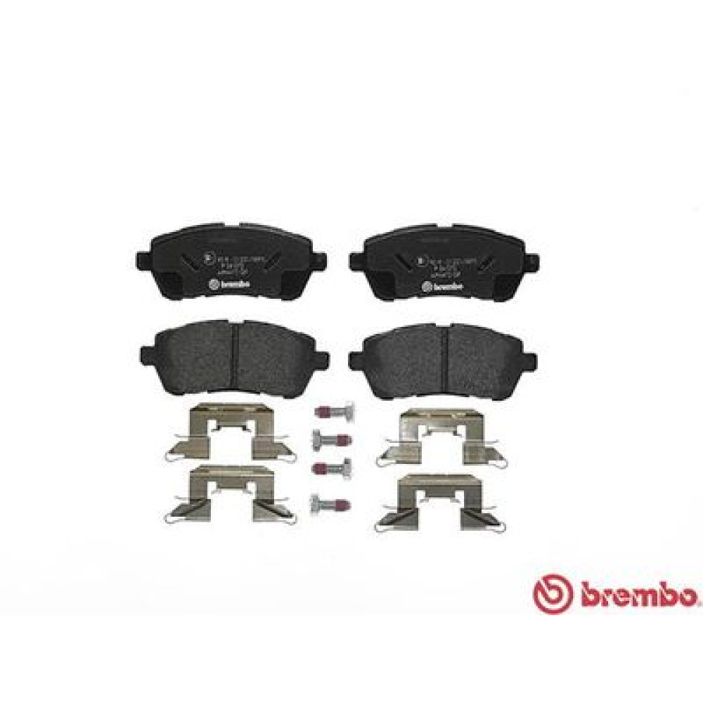 Гальмівні колодки передні BREMBO p24072