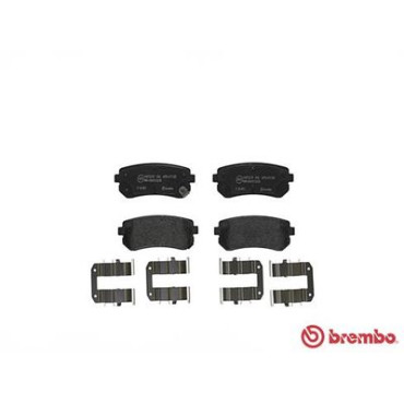 Гальмівні колодки задні BREMBO p30051