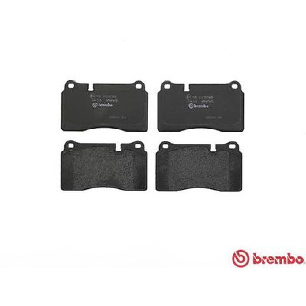Комплект гальмівних колодок з 4 шт. дисків BREMBO p44018