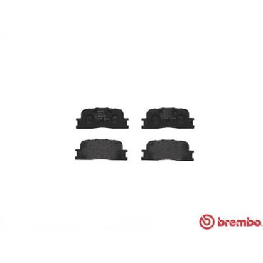 Комплект гальмівних колодок з 4 шт. дисків BREMBO p83088