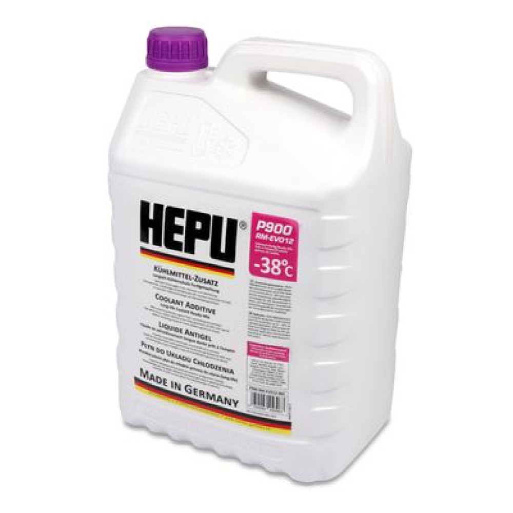 Антифриз G12 evo фіолетовий 5л Hepu p900rmevo12005