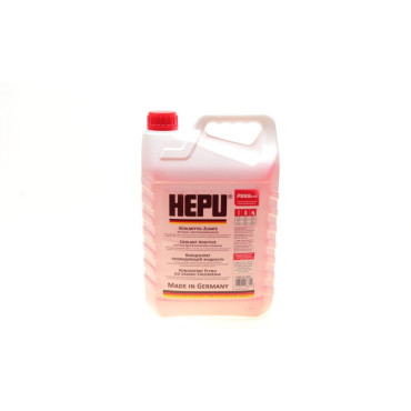 Антифриз-концентрат G12, 5л. красный Hepu p999g12005