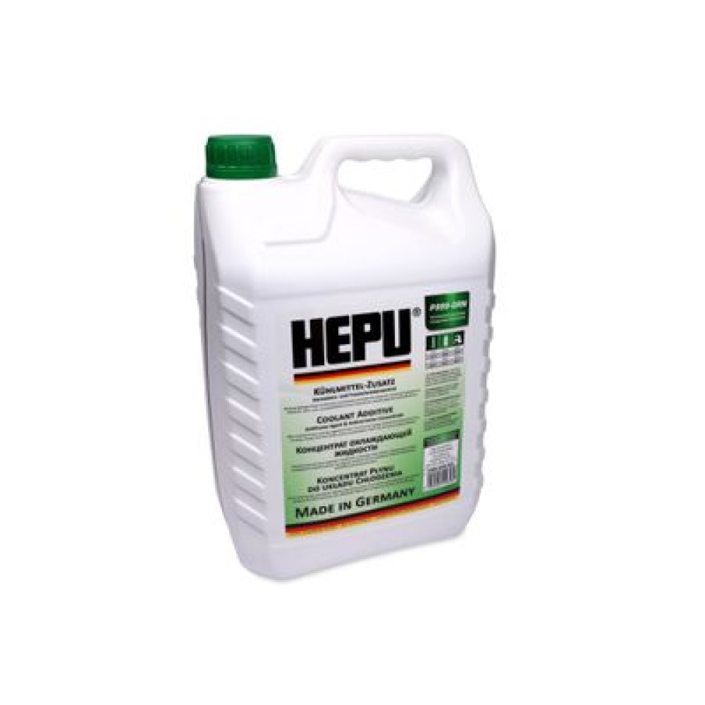 Антифриз-концентрат Hepu, G11 (зеленый), 5л Hepu p999grn005