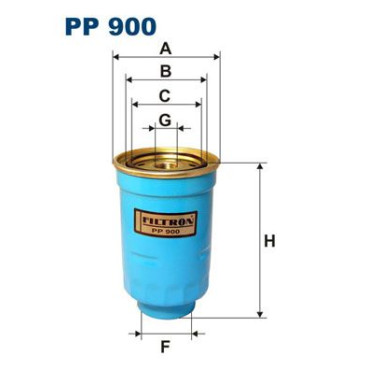 Фільтр паливний FILTRON pp900