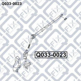 Крестовина рулевая Q-FIX q0330023