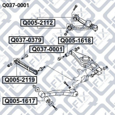 Болт с эксцентриком Q-FIX q0370001