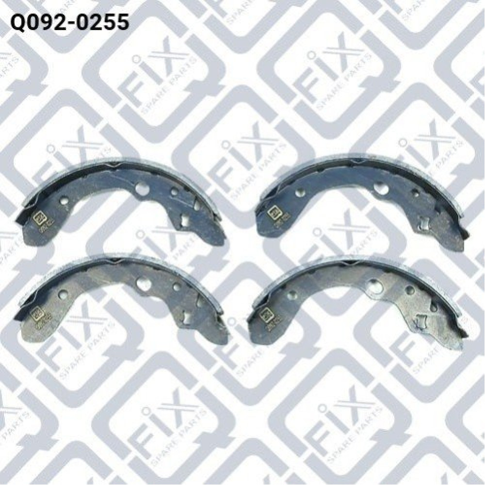 Колодки тормозные барабанные Q-FIX q0920255
