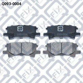 Колодки гальмівні задні дискові Q-FIX q0930004