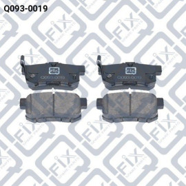 Колодки гальмівні задні дискові Q-FIX q0930019