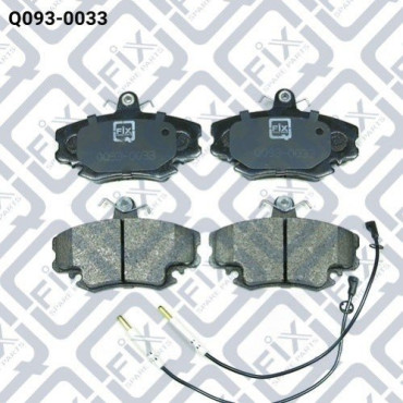 Колодки гальмівні передні дискові Q-FIX q0930033
