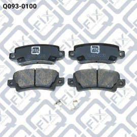 Колодки гальмівні задні дискові Q-FIX q0930100