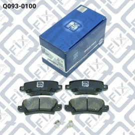 Колодки гальмівні задні дискові Q-FIX q0930100