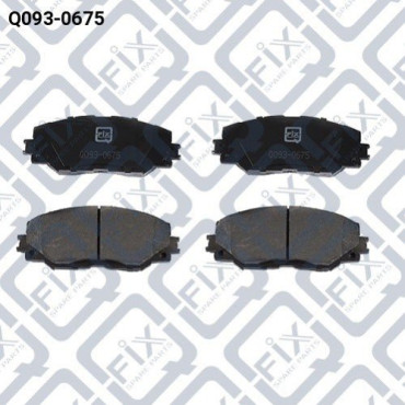 Колодки гальмівні передні Q-FIX q0930675