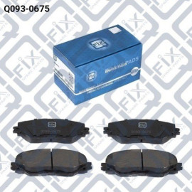 Колодки гальмівні передні Q-FIX q0930675