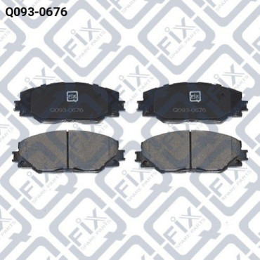 Колодки гальмівні передні дискові Q-FIX q0930676