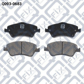 Колодки гальмівні передні дискові Q-FIX q0930683