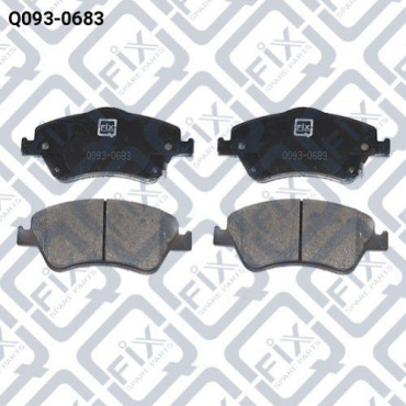 Колодки гальмівні передні дискові Q-FIX q0930683
