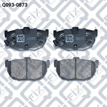 Колодки гальмівні задні дискові Q-FIX q0930873