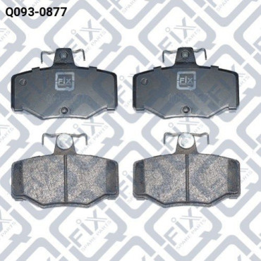 Колодки гальмівні задні дискові Q-FIX q0930877