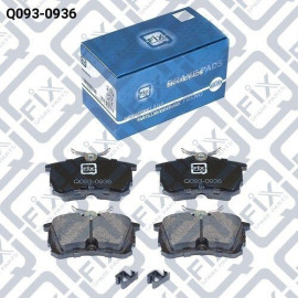 Колодки гальмівні задні дискові Q-FIX q0930936