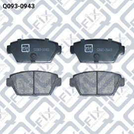 Колодки гальмівні задні дискові Q-FIX q0930943