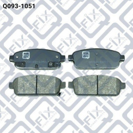 Колодки гальмівні задні дискові Q-FIX q0931051
