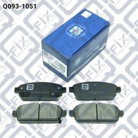 Колодки гальмівні задні дискові Q-FIX q0931051