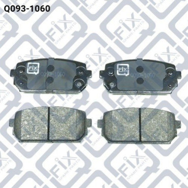 Колодки гальмівні задні дискові Q-FIX q0931060