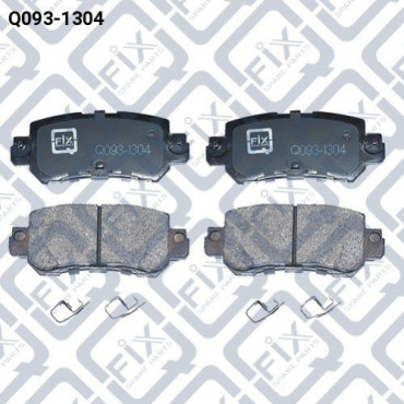 Колодки гальмівні задні дискові Q-FIX q0931304