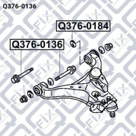 Болт з ексцентриком Q-FIX q3760136