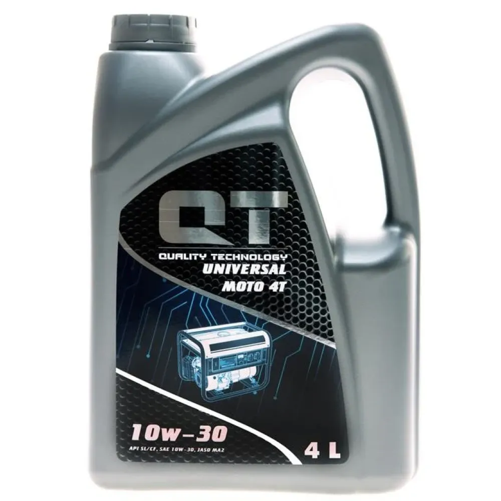 Масло моторное UNIVERSAL MOTO 4T 10W-30 4л QT-OIL qt1510304