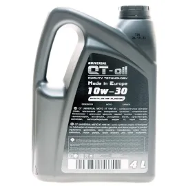 Масло моторное UNIVERSAL MOTO 4T 10W-30 4л QT-OIL qt1510304