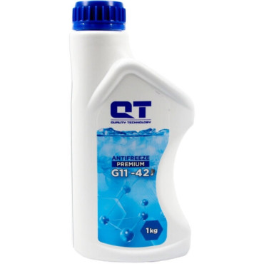 Охлаждающая жидкость QT Premium, G11 синий, 1л QT-OIL qt513421