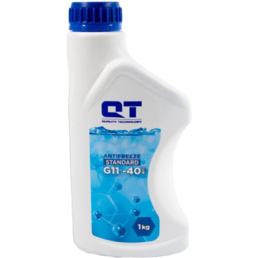 Охлаждающая жидкость QT Standard, G11 синий, 1кг QT-OIL qt533301