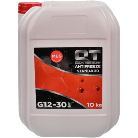 Антифриз QT MEG STANDARD -30 G12 червоний 10кг QT-OIL qt5513010