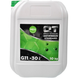 Антифриз QT MEG STANDARD -30 G11 зелений 10кг QT-OIL qt5523010