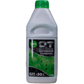 Антифриз QT MEG STANDARD -30 G11 зелений 1кг QT-OIL qt552301