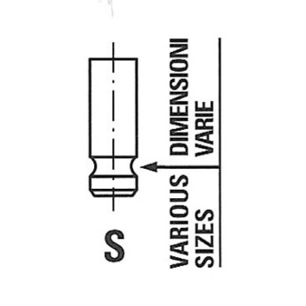 Впускний клапан FRECCIA r6645snt